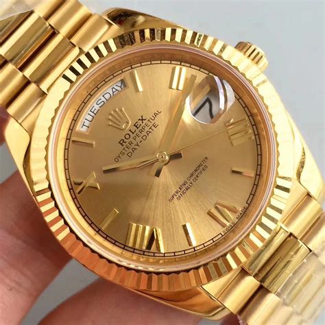 real gold rolex watch.